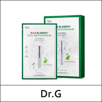 [Dr.G] (bo) R.E.D Blemish Cool Soothing Mask (30g*10ea) 1 Pack / EXP 2026.02 / 731(421)99(4) / 2,000 won(R)