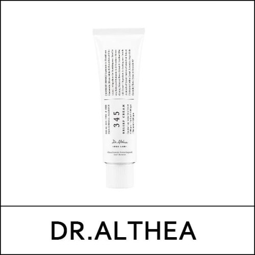 [DR.ALTHEA] (sg) 345 Relief Cream 50ml / Box 40 / (jh) 151(731) / (jL) 551 / 451(41)/671(61)50(15) / 18,600 won(R)