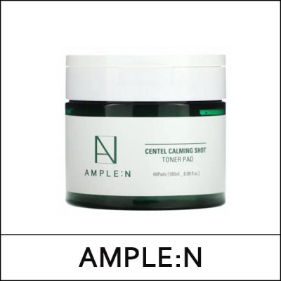 [AMPLE:N] AMPLEN (bo) Centel Calming Shot Toner Pad 60ea(180ml) / (boL) 0901(6) / 9,900 won(R)