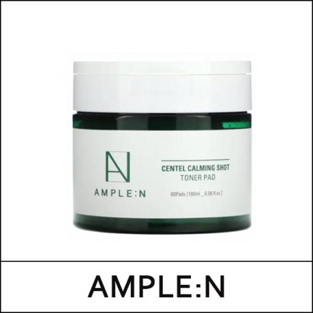 [AMPLE:N] (bo) Centel Calming Shot Toner Pad 60ea(180ml) / (boL) / 98/0901(6) / 9,900 won(R)