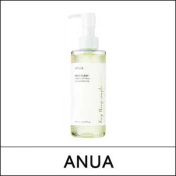 [ANUA] ★ Sale 41% ★ (bo) Heartleaf Pore Control Cleansing Oil 200ml / Box 48 /  12150(6) / 22,000 won(R)