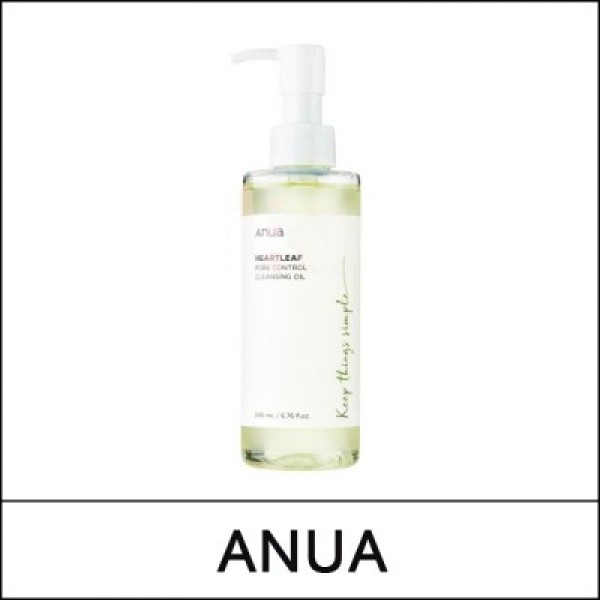 [ANUA] ★ Sale 40% ★ (bo) Heartleaf Pore Control Cleansing Oil 200ml / Box 48 / (jn) / 121(11)/62150(6) / 22,000 won(R) / S