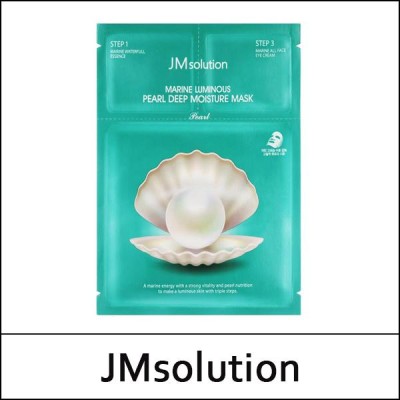 [JMsolution] (bo) Marine Luminous Pearl Deep Moisture Mask ((1.5ml+27ml+1.5ml)*10ea) 1 Pack / Box 40 / (j) 25/5515(3) / 6,400 won(R)