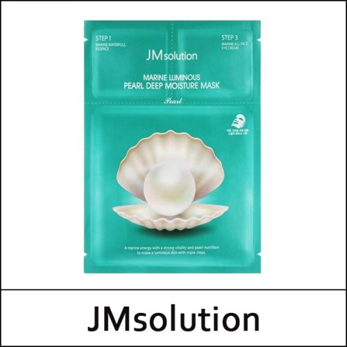 [JMsolution] (bo) Marine Luminous Pearl Deep Moisture Mask ((1.5ml+27ml+1.5ml)*10ea) 1 Pack / Box 40 / (j) 25/5515(3) / 6,400 won(R)