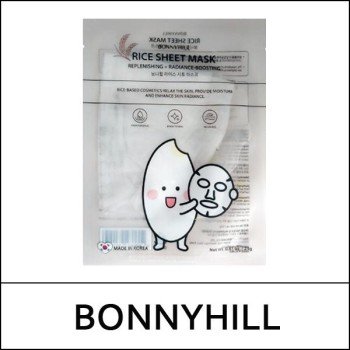 [BONNYHILL] (bo) Rice Sheet Mask (23g*5ea) 1 Pack / 8202(7) / 3,400 won(R)