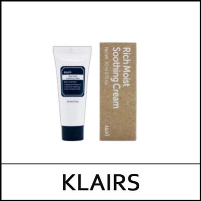 [Klairs] (bo) Rich Moist Soothing Cream 20g / Mini / 22(02)03(24) / 3,000 won(R) / S