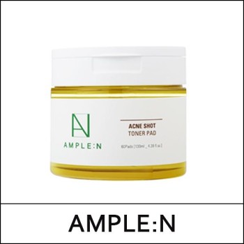 [AMPLE:N] AMPLEN (bo) Acne Shot Toner Pad 60ea(130ml) / (boL) 0901(6) / 9,900 won(R)