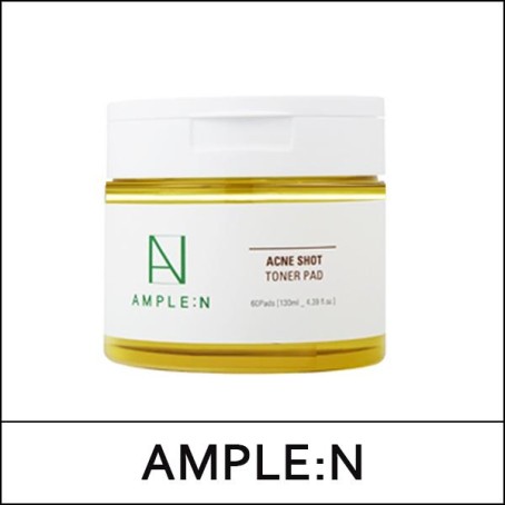[AMPLE:N] (bo) Acne Shot Toner Pad 60ea(130ml) / (boL) 0901(6) / 9,900 won(R)