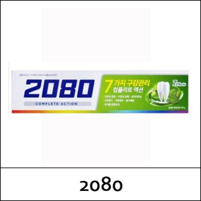 [2080] (b) 2080 Complete Action 120g / Herb Mint / (cu) 01/21 / 2103(8) / 1,600 won(R)