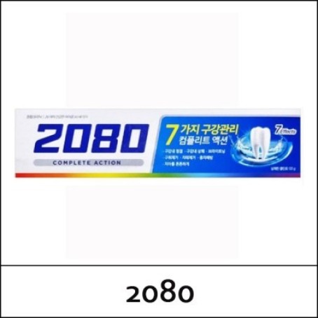 [2080] (b) 2080 Complete Action 120g / Cool Mint / (cu) 01/21 / 2103(8) / 1,600 won(R)