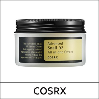 [COSRX] ★ Sale 40% ★ (bo) Advanced Snail 92 All In One Cream 100ml / Box 60 / (cu) 59/49 / 11150(8) / 19,000 won(8)
