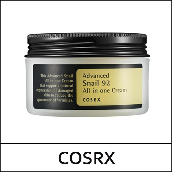[COSRX] ★ Sale 40% ★ (bo) Advanced Snail 92 All In One Cream 100ml / Box 60 / (cu) 66/59 / 11150(8) / 19,000 won(8) / S