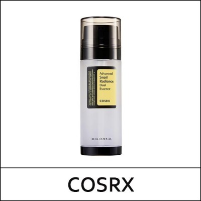 [COSRX] ★ Sale 41% ★ (tm) Advanced Snail Radiance Dual Essence 80ml / Box 63 / (cu) 241 / (bo) 81 / 171(10R)59 / 31,000 won(10) / S