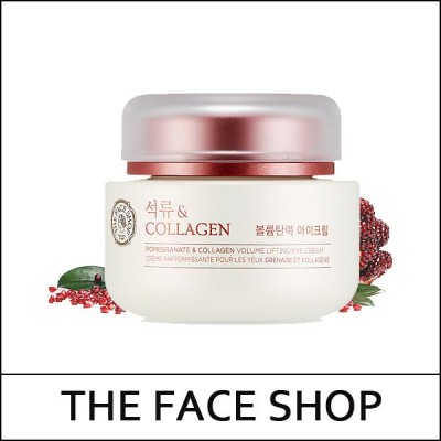 [The Face Shop] ★ Sale 41% ★ (cu) Pomegranate & Collagen Volume Lifting Eye Cream 50ml / 101/3150() / 23,000 won(8)