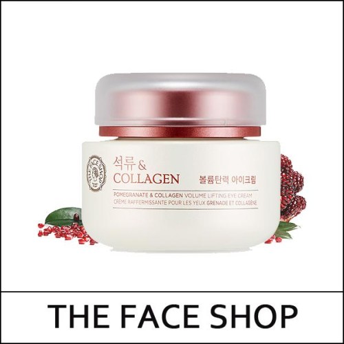 [The Face Shop] ★ Sale 41% ★ (cu) Pomegranate & Collagen Volume Lifting Eye Cream 50ml / 101/3150() / 23,000 won(8)