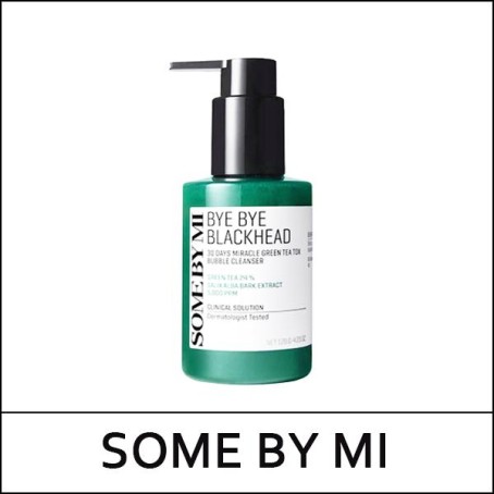 [SOME BY MI] ★ Sale 43% ★ (bo) Bye Bye Blackhead 30 Days Miracle Green Tea Tox Bubble Cleanser 120g / Box 50 / (lm) / 21101(8) / 21,600 won(8)