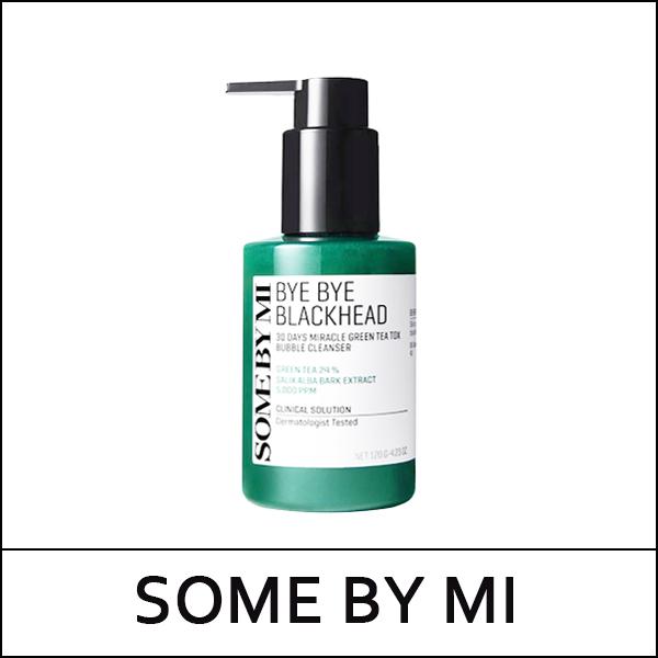 [SOME BY MI] ★ Sale 43% ★ (bo) Bye Bye Blackhead 30 Days Miracle Green Tea Tox Bubble Cleanser 120g / Box 50 / (lm) / 21101(8) / 21,600 won(8)