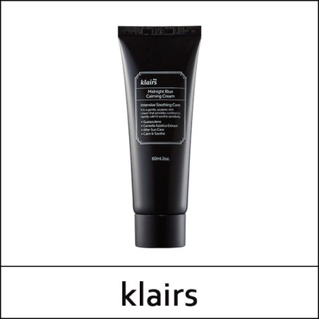 [Klairs] ★ Sale 24% ★ (hp) Midnight Blue Calming Cream 60ml / 장벽 크림 / Tube Type / Box 50 / (cu) 22/311 / 812/7105(16) / 29,500 won(16)
