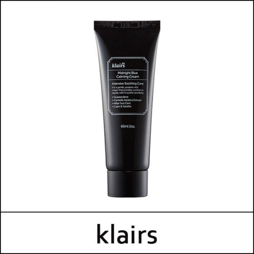 [Klairs] ★ Sale 37% ★ (hp) Midnight Blue Calming Cream 60ml / Big Size / Tube Type / Box 50 / (cu) 841/241 / 881/31299(16) / 29,500 won(16)