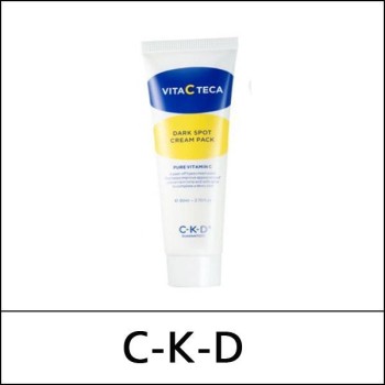 [C-K-D] CKD ★ Sale 5% ★ (oyS) Vita C Teca Dark Spot Cream Pack 80ml (+Brush) / (cu) 482 / 7250(11) / 30,000 won()