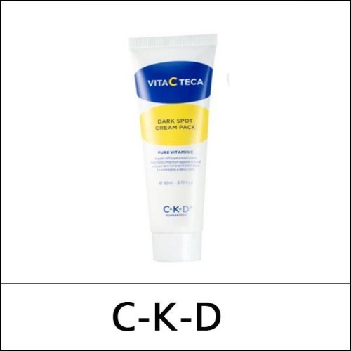 [C-K-D] CKD (oy) Vita C Teca Dark Spot Cream Pack 80ml (+Brush) / 981(171)50(11) / 19,900 won(R) / S