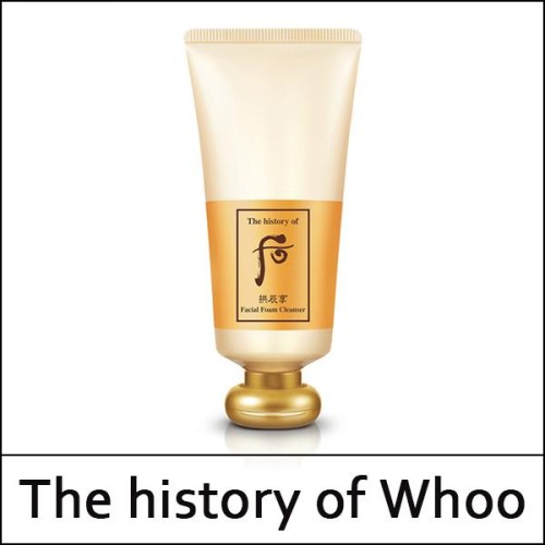 [The History Of Whoo] ★ Sale 57% ★ (sgL) Gongjinhyang Facial Foam Cleanser Special Set (180ml+Sample) / 261(741)01(5) / 42,000 won() / S