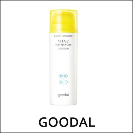 [GOODAL] ★ Sale 48% ★ (a) Green Tangerine Vita C Dark Spot Care Sun Serum 50ml  / Box 40 / (b) 611 / (bo) 321 / 521(16R)52 / 24,000 won()