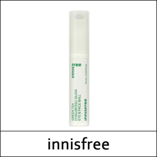 [innisfree] ★ Sale 41% ★ (ttS) Green Tea Hyaluronic Glow Eye & Face Ball 10ml / (cu) 621/241 / 92150(16) / 23,000 won()
