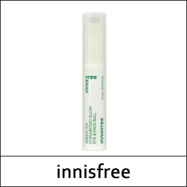 [innisfree] ★ Sale 40% ★ (ttS) Green Tea Hyaluronic Glow Eye & Face Ball 10ml / (cu) 621/241 / 92150(16) / 23,000 won()