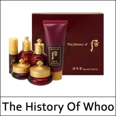 [The History Of Whoo] (sg) Jinyulhyang Special Gift Set 6 / Jinyul / 진율향 6종 / Box 16 / (a) 11 / (sgL) 721(511)01(5) / 14,500 won(R)