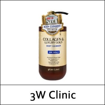 [3W Clinic] (b) Collagen & Luxury Gold Body Cleanser 750ml / 8415(1.2) / 5,600 won(R)