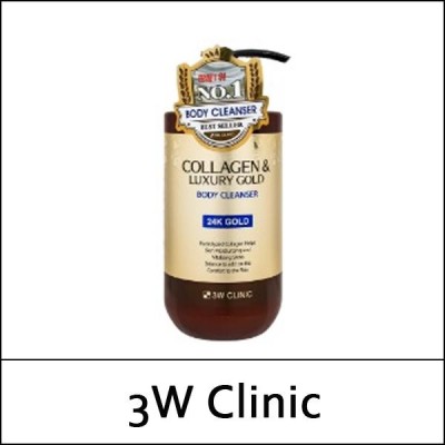 [3W Clinic] (b) Collagen & Luxury Gold Body Cleanser 750ml / 8415(1.2) / 5,600 won(R)