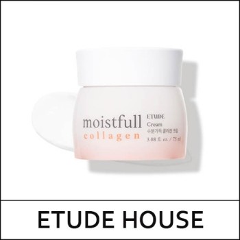 [ETUDE HOUSE] ★ Sale 40% ★ (ttS) Moistfull Collagen Cream 75ml / New 2024 / (cu) 861/831 / 541/521(9R)60 / 25,000 won()