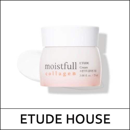 [ETUDE HOUSE] ★ Sale 40% ★ (ttS) Moistfull Collagen Cream 75ml / New 2024 / (cu) 861/831 / 541/521(9R)60 / 25,000 won()