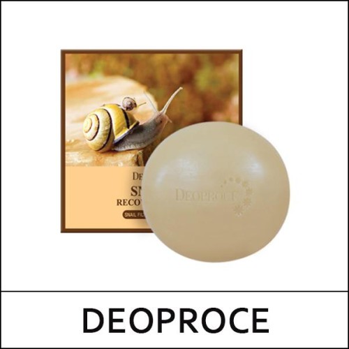 [DEOPROCE] (ov) Snail Recovery Soap 100g / Box 100 / 01/0955(13) / 1,500 won(R)
