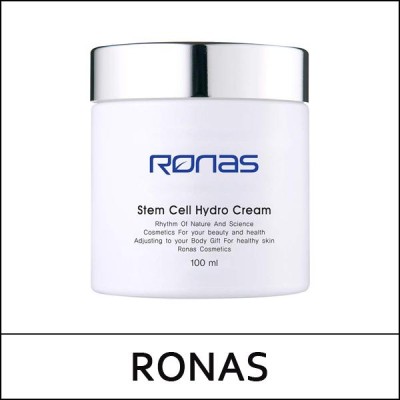 [RONAS] (bs) Stem Cell Hydro Cream 100ml / Box 60 / (bp) 25 / 6502(5) / 6,800 won(R)