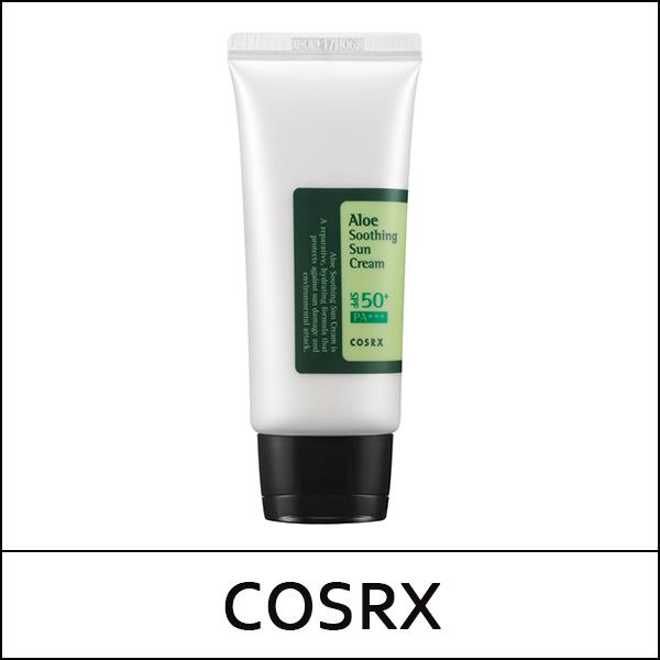 [COSRX] ★ Sale 40% ★ (bo) Aloe Soothing Sun Cream 50ml / Box 96 / (cu) 06/76 / 5750(16) / 12,800 won(16)