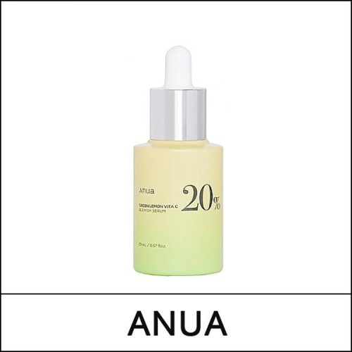 [ANUA] ★ Sale 41% ★ (bo) Green Lemon Vita C Blemish Serum 20g / Box 60 / (oy) 962(342) / (bL) 512/912(10R)59 / 39,000 won(10)