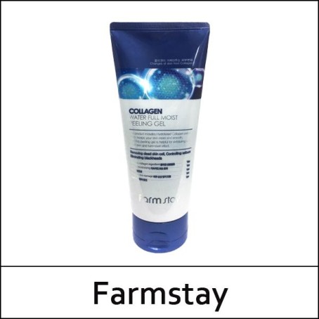 [Farmstay] (b) Collagen Water Full Moist Peeling Gel 180ml / (a) 23/43 / 8302(6) / 4,600 won(R)