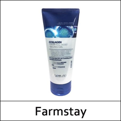 [Farmstay] (a) Collagen Water Full Moist Peeling Gel 180ml / (b) 83/82 / 23/4302(6) / 4,100 won(R)