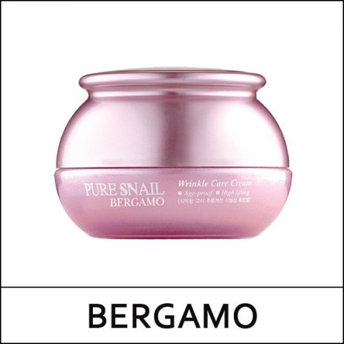 [Bergamo] (b) Pure Snail Wrinkle Care Cream 50g / Box 50 / (a) 8415(8) / 5,600 won(R) / S