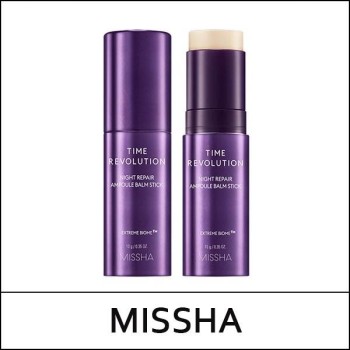 [MISSHA] ★ Sale 53% ★ (hp) Time Revolution Night Repair Ampoule Balm Stick 10g / Box 60 / 461(24R)465 / 38,000 won(24)