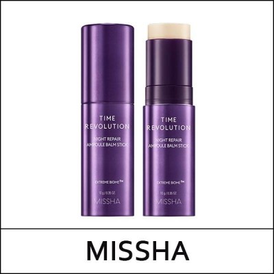 [MISSHA] ★ Sale 53% ★ (hp) Time Revolution Night Repair Ampoule Balm Stick 10g / Box 60 / 461(24R)465 / 38,000 won(24)