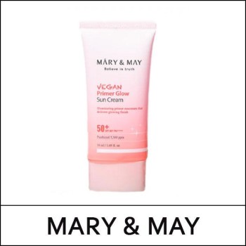 [MARY & MAY] ★ Sale 65% ★ (bo) Vegan Primer Glow Sun Cream 50ml / 5950(16) / 29,500 won() / S