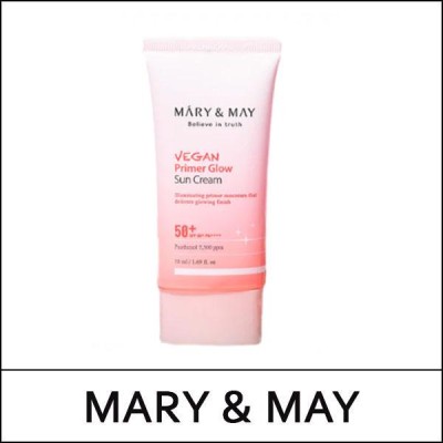 [MARY & MAY] ★ Sale 65% ★ (bo) Vegan Primer Glow Sun Cream 50ml / 5950(16) / 29,500 won() / S