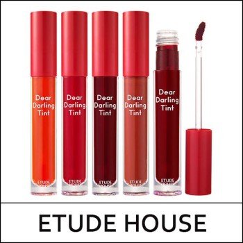 [ETUDE HOUSE] (a) Dear Darling Water Gel Tint 4.5g [워터젤 틴트] / #OR203 / EXP 2026.12 / 1399(40) / 1,000 won(R)