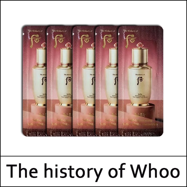 [The History Of Whoo] (sg) Bichup Self Generating Anti Aging Concentrate 1ml*120ea(Total 120ml) / 비첩 자생 에센스 / (sgL) / 264(24)/363(23)03(7) / 47,200 won(R) / S