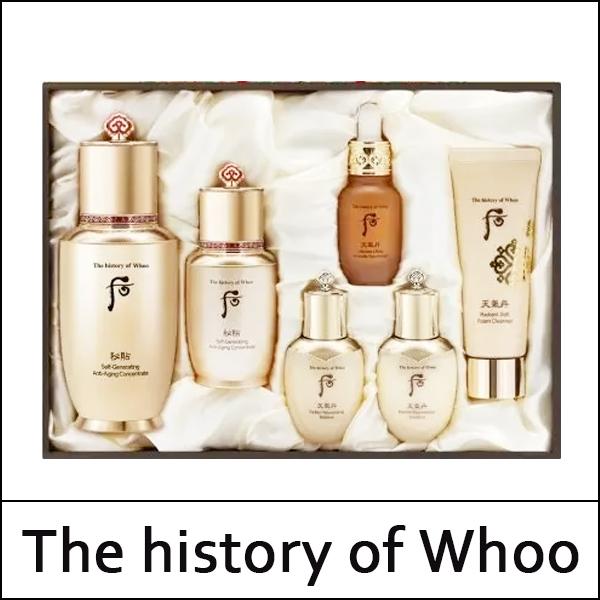 [The History Of Whoo] ★ Sale 54% ★ (a) Bichup Self Generating Anti Aging Concentrate Special 2pcs Set [50ml+20ml+gifts] / (n) 08 / 217/47(1.5R)46 / 185,000 won() / 구성품확인