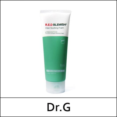 [Dr.G] ★ Sale 47 % ★ (cu) R.E.D Blemish Clear Soothing Foam 200ml / Big Size / Box / 721/401/12101(6) / 25,000 won(6)