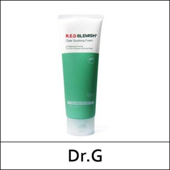 [Dr.G] ★ Sale 47 % ★ (cu) R.E.D Blemish Clear Soothing Foam 200ml / Big Size / Box / 301/11102(6) / 25,000 won(6)